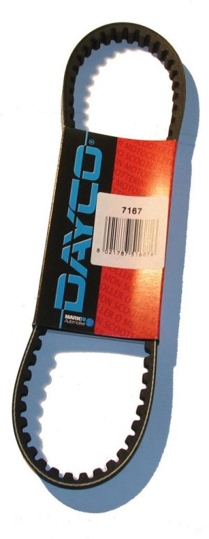 Dayco/pirelli V-snaar minarelli hor+ vert. 16.5x747 7167 Zwart