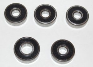 Zundapp Wiellagerset sterwiel voor+achter bac 5pcs