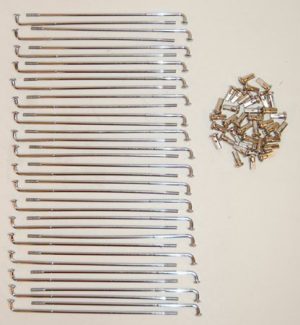 Zundapp Spaak set ks50 149mm chroom 36pcs