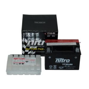 Accu ytx9-bs onderhoudsvrij cen/zip2006-4t 8amp nitro