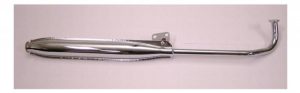 Tomos A35 uitlaat 22mm A35 Chroom
