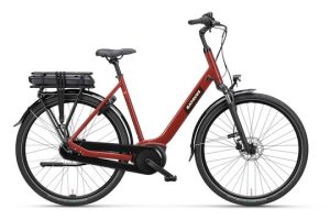 Batavus Altura E-Go CP Plus N7 Rood Bruin Glans LAGEINSTAP 2024