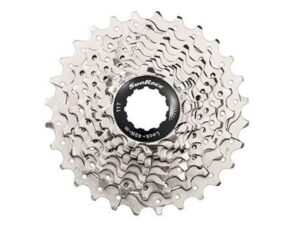Sunrace Cassette 10 alu spider Zilver