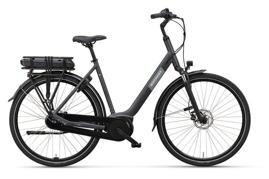 batavus altura cp smokingblack matt dames